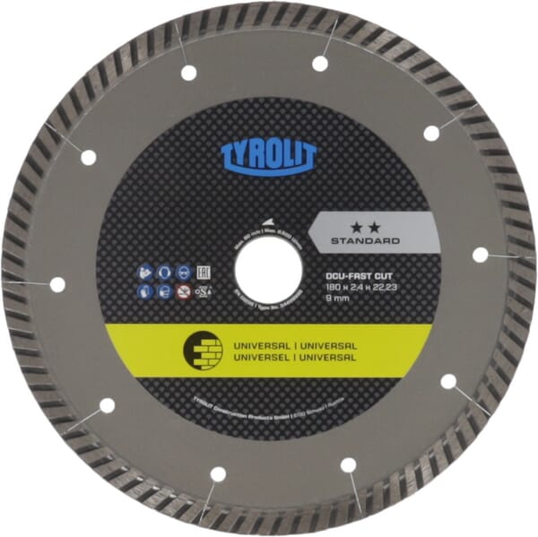 Disque de coupe DCUS1 180 mm — réf. 34499992