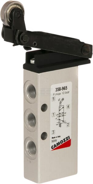 Distributeur 5/2, levier galet vue 2