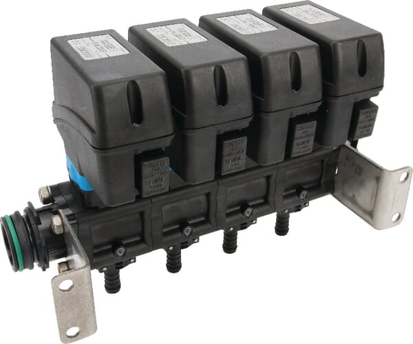 Bloc distributeur 4 sect. T5M vue 2