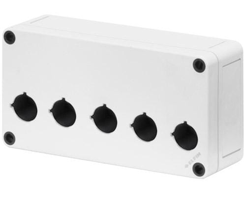 Boîtier touch. 5 hl 22 mm H=57 mm · réf. 080CS09185P5L