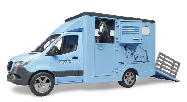MB Sprinter transporteur d'animaux avec 1 cheval · réf. U02674