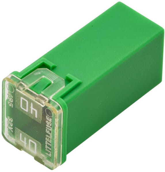 Fusible pal 40A longueur 23,1mm vert Hella · réf. 8JS740026421