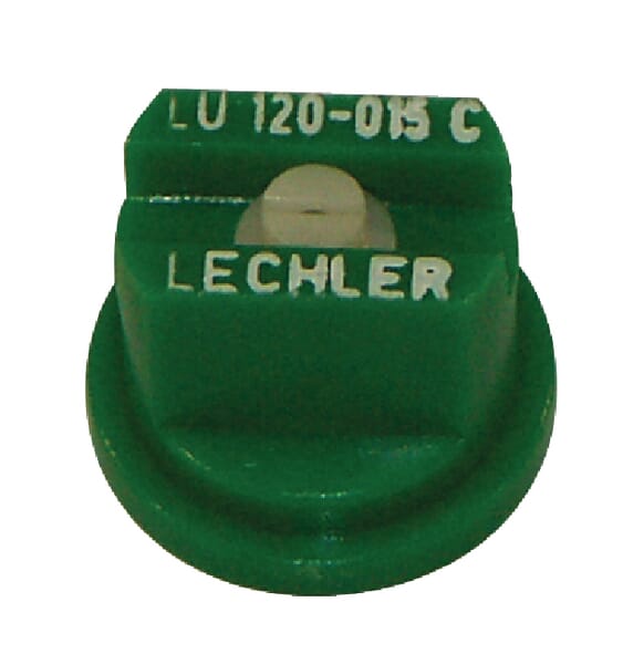 Buse à jet plat LU 120° 15 vert céramique Lechler · réf. LU120015C