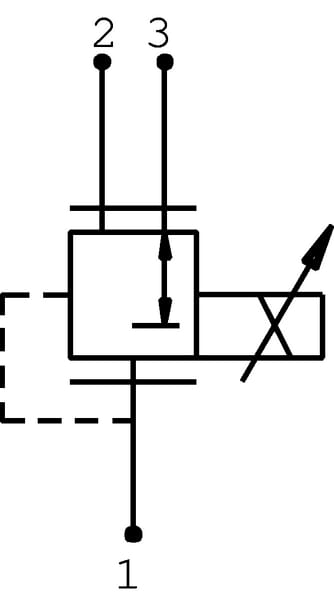 Clapet de réd. prop.cartouche vue 5