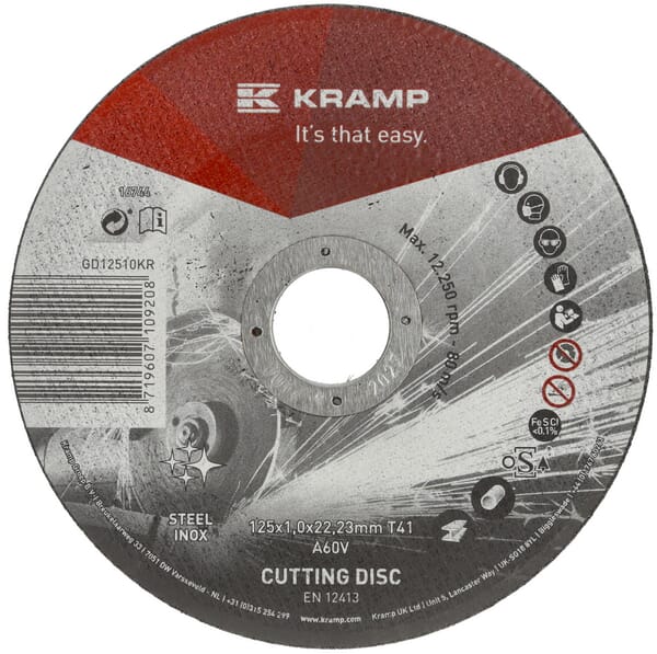 Disque à couper 125x1,0mm — réf. GD12510KR