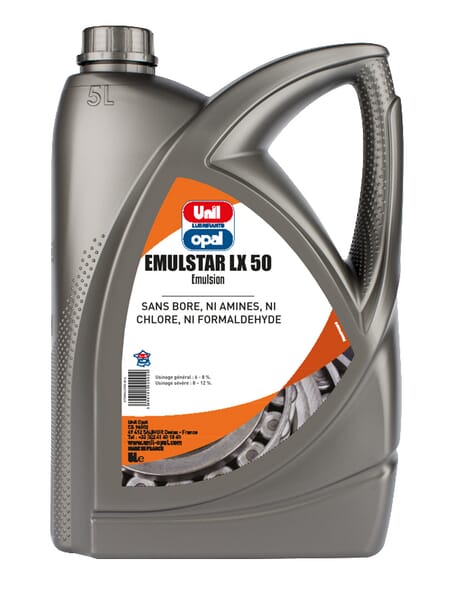 Huile miscible EMULSTAR LX50, 5 Ltr · réf. SP192002UO