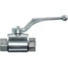 Ball valves with cutting ring connection, metric - stainless steel