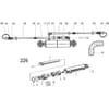 06 Hydraulic Cylinder for Adjustment of Front Furrow Width DVL