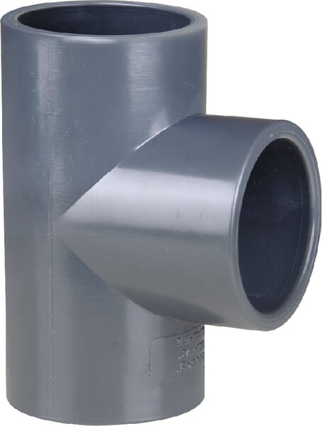 Té 90° PVC 50 mm — réf. 7050122GP
