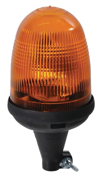 Gyrophare, 55/70W, 12/24V, support de de montage flexible, Quasar par Sacex — réf. AUQF122455