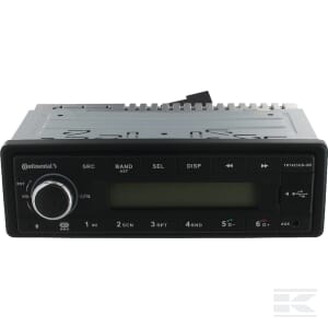 Continental TR7412UB-OR – MP3-Autoradio mit Bluetooth / USB / AUX