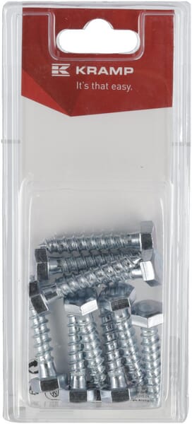 Vis à bois M8 x 40mm (10) — réf. KR571840P10B