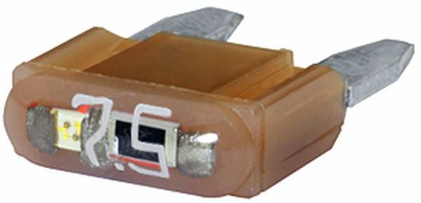Fusible lame mini 32V 7,5A longueur 16,3mm brun pack 10x Hella · réf. 8JS728596202