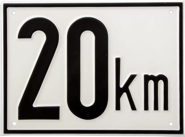 Panneau de signalisation en mé · réf. BL20A