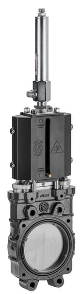 Vanne à guillotine 5" (hydraulique) 15 bar — réf. ARZO0100125551C