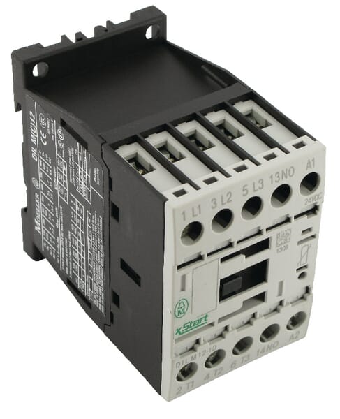 Contacteur de puiss. 12A 5,5kW · réf. DILM121024VDC