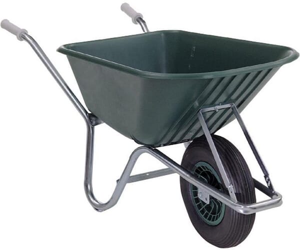 Brouette poly-galv 100 L vue 2