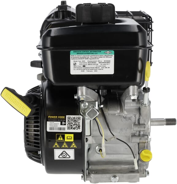 B&S Vanguard 1-cyl 6,5hk Ø15,87x62 mm - Vaaka-Akseli Moottorit - 12V3320034F1 - 4