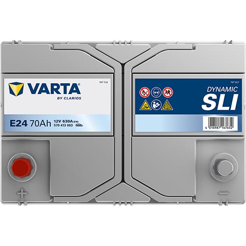 Startbatteri Varta 12V 70Ah 630A - Bilbatterier och Fordonsbatterier - 570413063 - 3