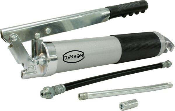 Pompe a graisse pro avec rigide + flexible agrafe 4 mors — réf. 970189