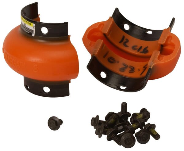 Élément d’accouplement Omega E 5 1 pc = 2 moitiés + boulons — réf. 84971050000