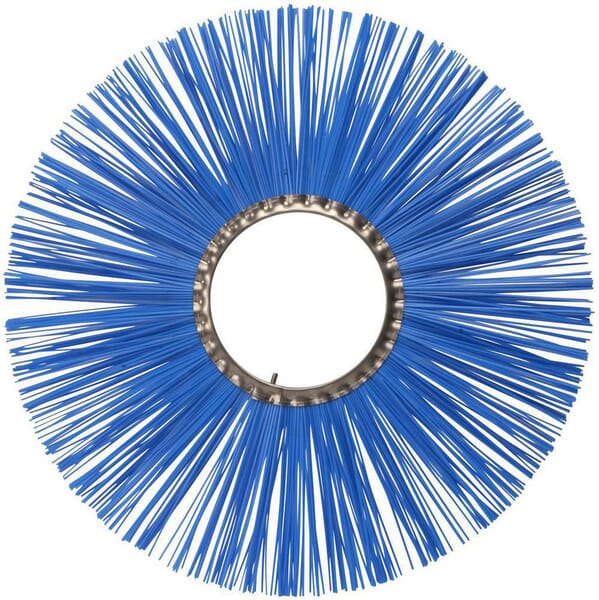 Brosse rotative poly 600 x 7" / 180 blue Ø 2.2mm vue 2