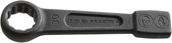 Clé polygonale à frapper, 34 mm, Facom · réf. 51B34