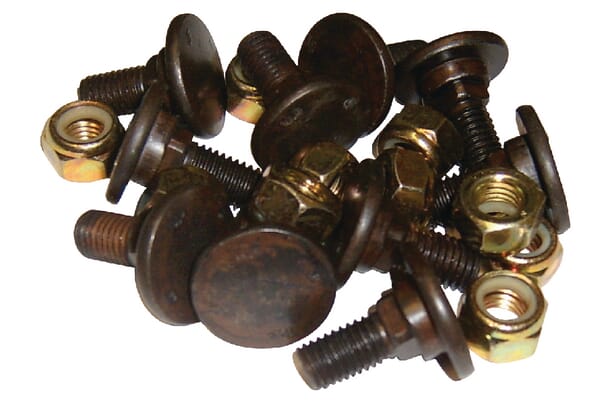 Jeu de 10 boulons de couteau JF · réf. 813081600X