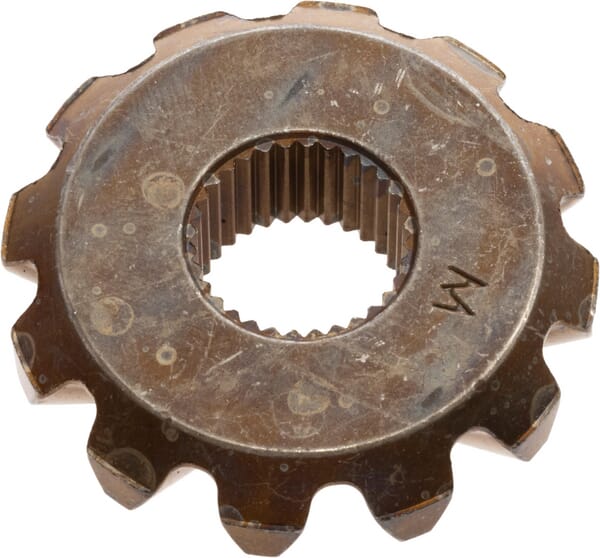 Engrenage à onglet, 12 dents, cannelé — réf. 51769HYD