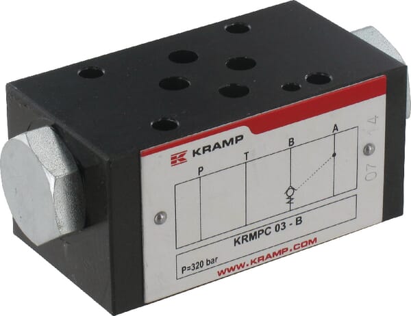 Clapet antiretour commandé NG6 — réf. KRMPC03B