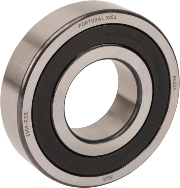 Roulement à billes à gorge profonde 45x100x25mm INA/FAG — réf. 6309RSR