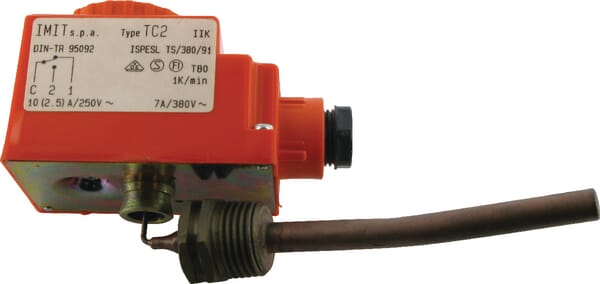 Teplotní spínač nastavitelný typ TC