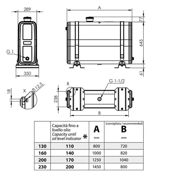 Réservoir 200L 645x280 + kit de montage RC vue 3