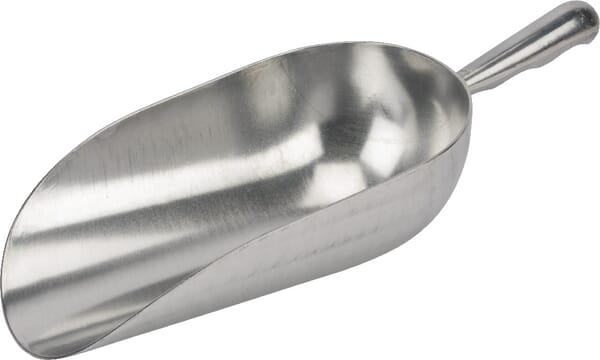 Lopata na krmivo, hliníková, 2500 g