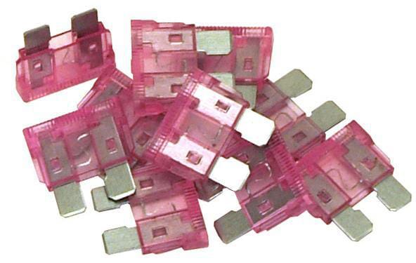 Fusible lame standard 32V 3A Longueur 18,6mm violet (x50) · réf. VLC4516