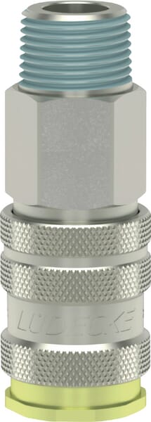 Raccord rapide f.mâle BSP 1/2" · réf. ESAC12A