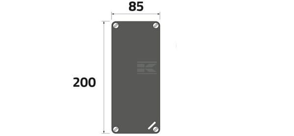 Boite à poussoirs aluminium vue 2