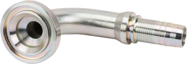 Raccord à bride DN20-Ø50,8 90° · réf. PFL202090