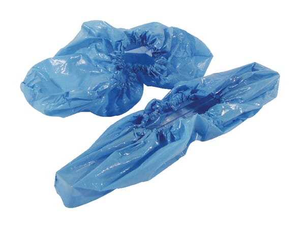 Jednorázové návleky CPE modré