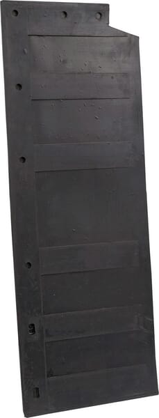 Cache en caoutchouc de garde-boue avant, large, droit pour C-385 · réf. 26900088383152