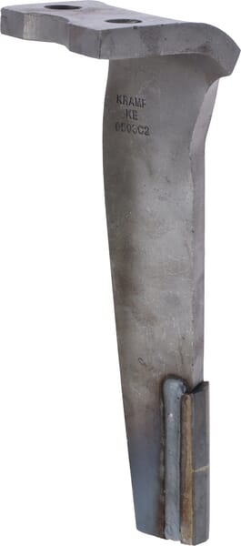 Dent de herse rotative carbure  Howard Gauche — réf. KE0503C2