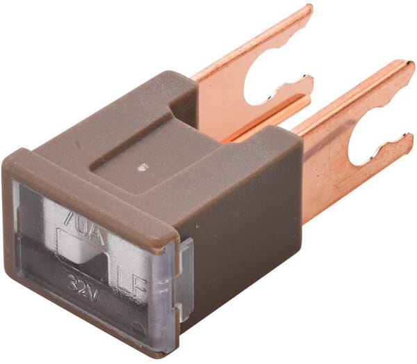 Fusible pal 70A longueur 15mm brun Hella · réf. 8JS740026261