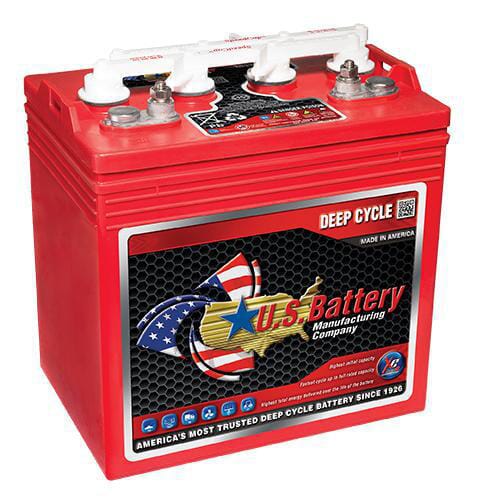 Batterie de loisir 8V - 170Ah/C20, Deep Cycle Wet, U.S. Battery · réf. PB8166