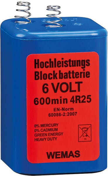 Baterie 4R25- 6 V