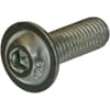 ISO7380ULF flat round-head screws with hexagon socket and flange, metric 10.9 zinc-plated