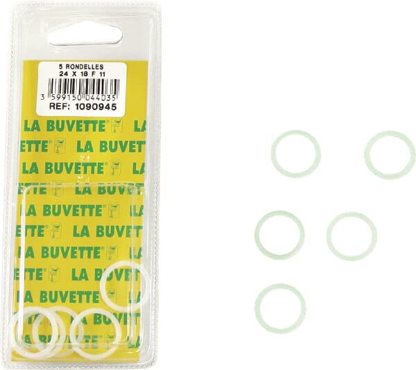 5 rondelles 24x18 F11 · réf. BU1090945