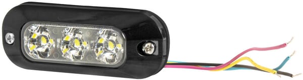 Clignotant 3 LED 12/24V ambré · réf. ED3703A