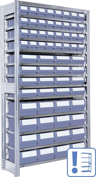 Prodloužení skladového regálu 1850x424 mm