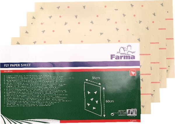 Mucholapka 340 x 600 mm, 4 ks