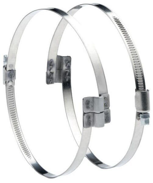 Dvojité hadicové spony